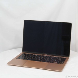 (中古)Apple MacBook Air 13.3-inch Late 2020 MGND3J/A Apple M1 8コアCPU_7コアGPU 8GB SSD256GB ゴールド (12.6 Monterey)(258-ud)