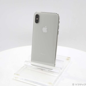 (中古)Apple iPhoneXS 64GB シルバー NTAX2J/A SIMフリー(377-ud)