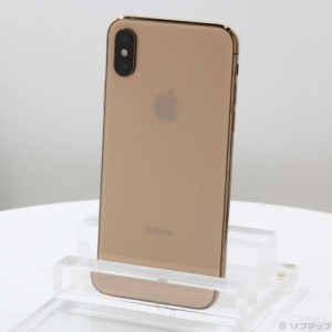 (中古)Apple iPhoneXS 256GB ゴールド MTE22J/A SIMフリー(377-ud)