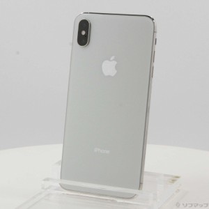 (中古)Apple iPhoneXS Max 64GB シルバー MT6R2J/A SIMフリー(262-ud)