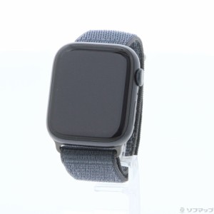 (中古)Apple Apple Watch Series 9 GPS 45mm ミッドナイトアルミニウムケース ミッドナイトスポーツループ(262-ud)