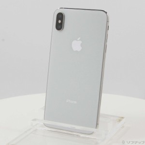 (中古)Apple iPhoneXS Max 64GB シルバー MT6R2J/A SIMフリー(258-ud)