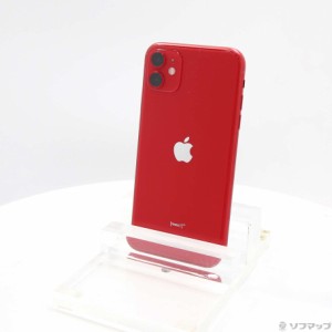 (中古)Apple iPhone11 64GB プロダクトレッド MHDD3J/A SIMフリー(262-ud)
