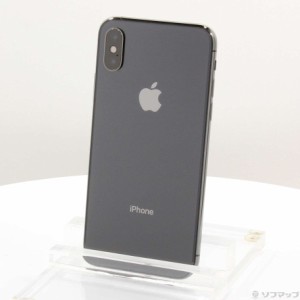 (中古)Apple iPhoneXS 256GB スペースグレイ MTE02J/A SIMフリー(262-ud)