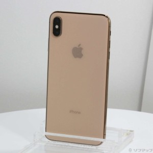 (中古)Apple iPhoneXS Max 64GB ゴールド MT6T2J/A SIMフリー(269-ud)