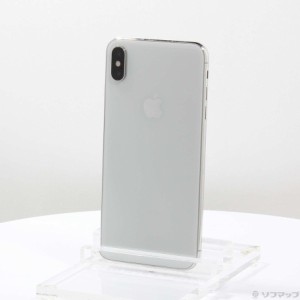 (中古)Apple iPhoneXS Max 256GB シルバー MT6V2J/A SIMフリー(258-ud)