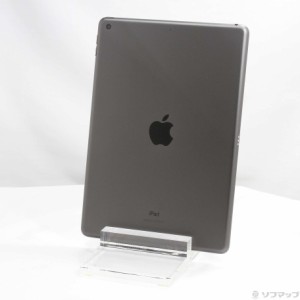 (中古)Apple iPad 第7世代 32GB スペースグレイ NW742J/A Wi-Fi(348-ud)