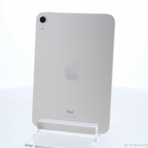 (中古)Apple iPad mini 第6世代 64GB スターライト MK7P3J/A Wi-Fi(258-ud)