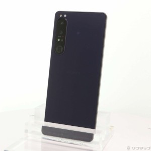 (中古)SONY Xperia 1 IV 512GB パープル XQ-CT44 SIMフリー(258-ud)