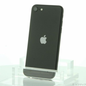 (中古)Apple iPhone SE 第2世代 256GB ブラック MXVT2J/A SIMフリー(258-ud)