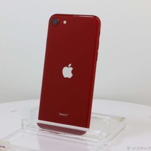 (中古)Apple iPhone SE 第3世代 128GB プロダクトレッド MMYH3J/A SIMフリー(297-ud)