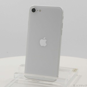 (中古)Apple iPhone SE 第2世代 128GB ホワイト MHGU3J/A SIMフリー(344-ud)