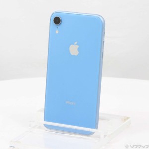 (中古)Apple iPhoneXR 64GB ブルー MT0E2J/A SIMフリー(371-ud)