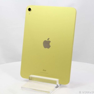 (中古)Apple iPad 第10世代 64GB イエロー MPQ23J/A Wi-Fi(276-ud)