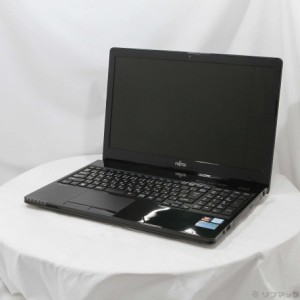 (中古)LIFEBOOK AH FMVA47WBC シャイニーブラック (Windows 10)(247-ud)