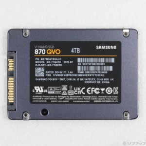 (中古)SAMSUNG 870 QVO MZ-77Q4T0B/IT(262-ud)