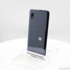 (中古)SAMSUNG GALAXY A21 64GB ブラック SC-42A docomoロック解除SIMフリー(305-ud)