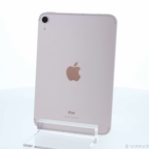 (中古)Apple iPad mini 第6世代 64GB ピンク MLX43J/A SIMフリー(305-ud)