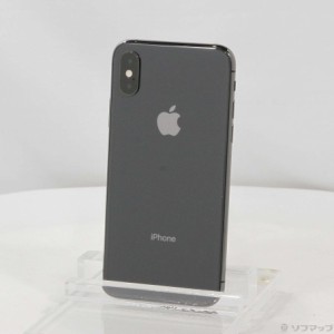 (中古)Apple iPhoneXS 256GB スペースグレイ MTE02J/A SIMフリー(305-ud)