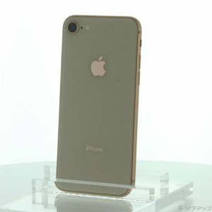 (中古)Apple iPhone8 64GB ゴールド NQ7A2J/A SIMフリー(377-ud)