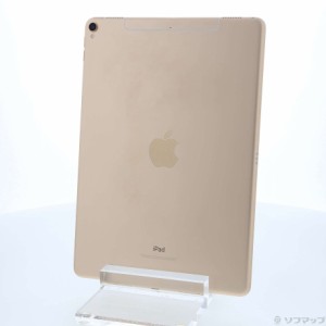 (中古)Apple iPad Pro 10.5インチ 64GB ゴールド MQF12J/A SIMフリー(377-ud)