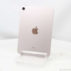 (中古)Apple iPad mini 第6世代 64GB ピンク MLWL3KH/A Wi-Fi(384-ud)