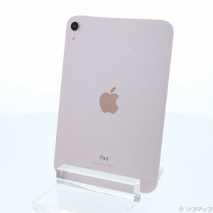 (中古)Apple iPad mini 第6世代 64GB ピンク NLWL3KH/A Wi-Fi(344-ud)