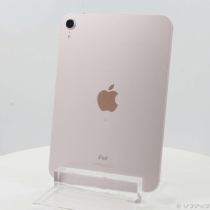 (中古)Apple iPad mini 第6世代 64GB ピンク MLWL3X/A Wi-Fi(368-ud)