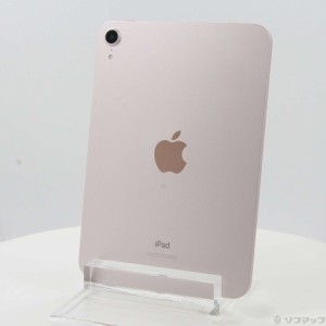 (中古)Apple iPad mini 第6世代 64GB ピンク MLWL3X/A Wi-Fi(371-ud)