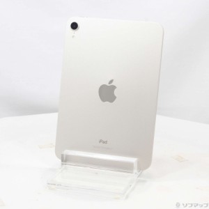 (中古)Apple iPad mini 第6世代 64GB スターライト MK7P3KH/A Wi-Fi(269-ud)