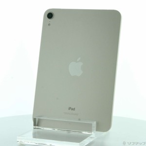 (中古)Apple iPad mini 第6世代 64GB スターライト MK7P3ZP/A Wi-Fi(371-ud)