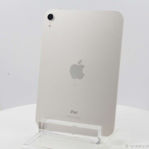 (中古)Apple iPad mini 第6世代 64GB スターライト MK7P3X/A Wi-Fi(247-ud)