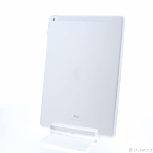 (中古)Apple iPad 第8世代 32GB シルバー MYMJ2J/A auロック解除SIMフリー(258-ud)