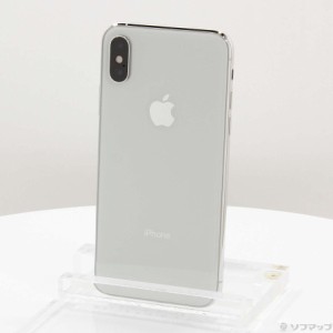 (中古)Apple iPhoneXS 64GB シルバー MTAX2J/A SoftBank(262-ud)