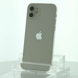 (中古)Apple iPhone12 128GB ホワイト MGHV3J/A SIMフリー(258-ud)