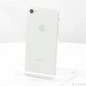 (中古)Apple iPhone8 64GB シルバー MQ792J/A SIMフリー(252-ud)
