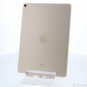 (中古)Apple iPad Pro 10.5インチ 256GB ゴールド MPHJ2J/A SIMフリー(295-ud)