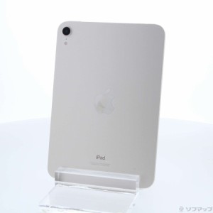 (中古)Apple iPad mini 第6世代 64GB スターライト MK7P3J/A Wi-Fi(262-ud)