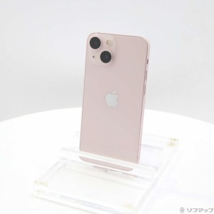 (中古)Apple iPhone13 mini 128GB ピンク MLJF3J/A SIMフリー(381-ud)