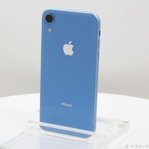 (中古)Apple iPhoneXR 64GB ブルー MT0E2J/A SIMフリー(258-ud)