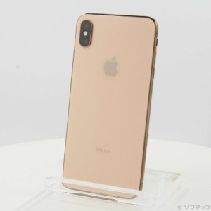 (中古)Apple iPhoneXS Max 64GB ゴールド MT6T2J/A SIMフリー(269-ud)