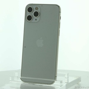 (中古)Apple iPhone11 Pro 64GB シルバー MWC32J/A SIMフリー(258-ud)