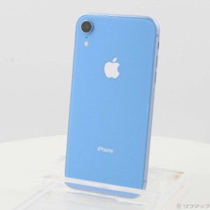 (中古)Apple iPhoneXR 64GB ブルー MT0E2J/A SIMフリー(276-ud)