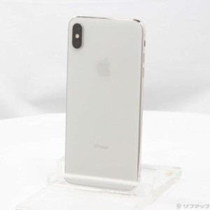 (中古)Apple iPhoneXS Max 512GB シルバー MT6Y2J/A SIMフリー(381-ud)