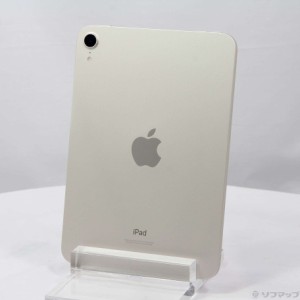 (中古)Apple iPad mini 第6世代 64GB スターライト MK7P3J/A Wi-Fi(295-ud)