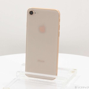 (中古)Apple iPhone8 64GB ゴールド MQ7A2J/A SIMフリー(371-ud)