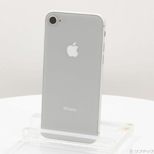 (中古)Apple iPhone8 64GB シルバー MQ792J/A SIMフリー(220-ud)