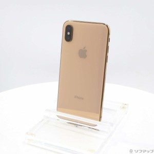 (中古)Apple iPhoneXS 256GB ゴールド MTE22J/A SIMフリー(305-ud)