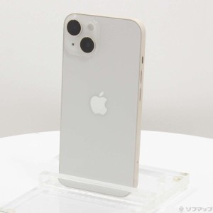 (中古)Apple iPhone14 128GB スターライト MPUQ3J/A SIMフリー(348-ud)