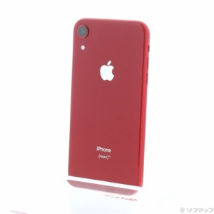 (中古)Apple iPhoneXR 128GB プロダクトレッド MT0N2J/A SIMフリー(196-ud)